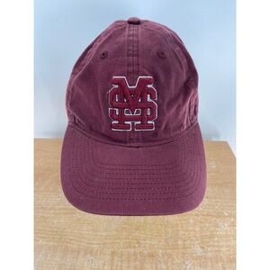 Legacy Mississippi State Bulldogs Hat Mens Maroon Adjustable Strapback Dad Cap